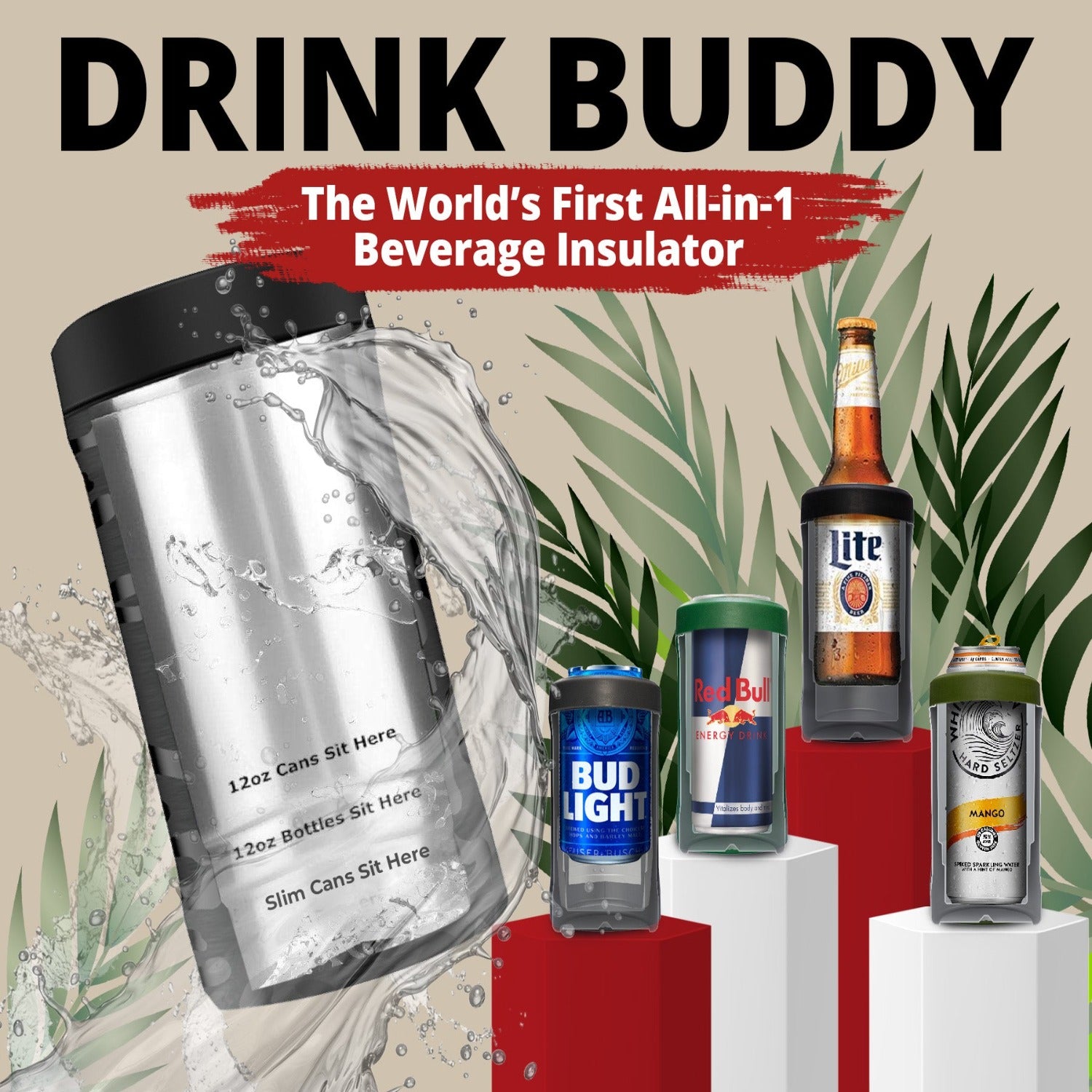 Universal Beer Buddy | Rose Gold